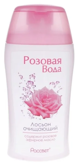 фото упаковки Розовая вода лосьон косметический