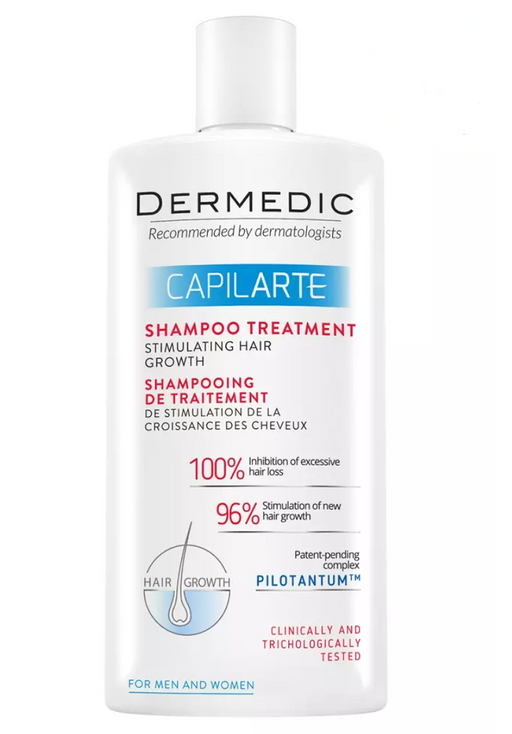 Dermedic Capilarte Шампунь стимулирующий рост волос, шампунь, 300 мл, 1 шт.