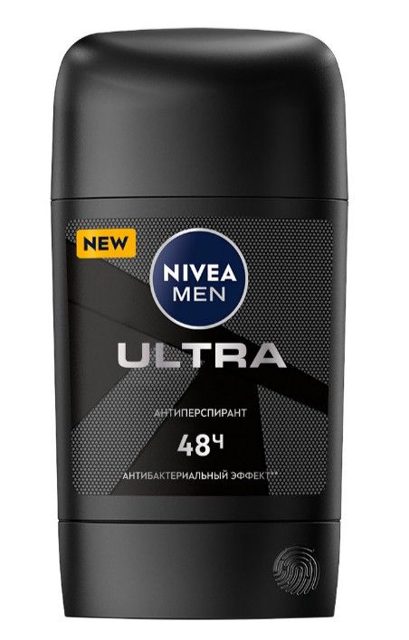 Nivea Men Ultra Антиперспирант, стик, 50 мл, 1 шт.